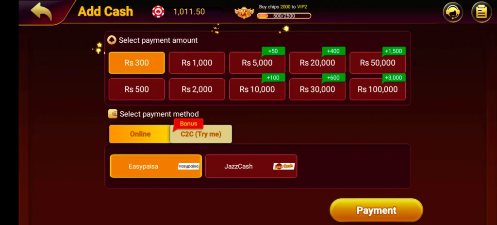 s9game Deposits